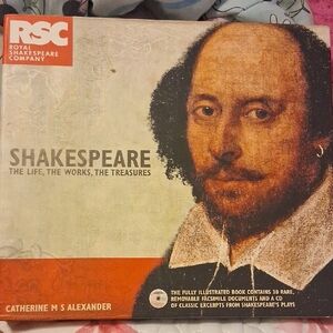 RSC Shakespeare Book Plates And Cd